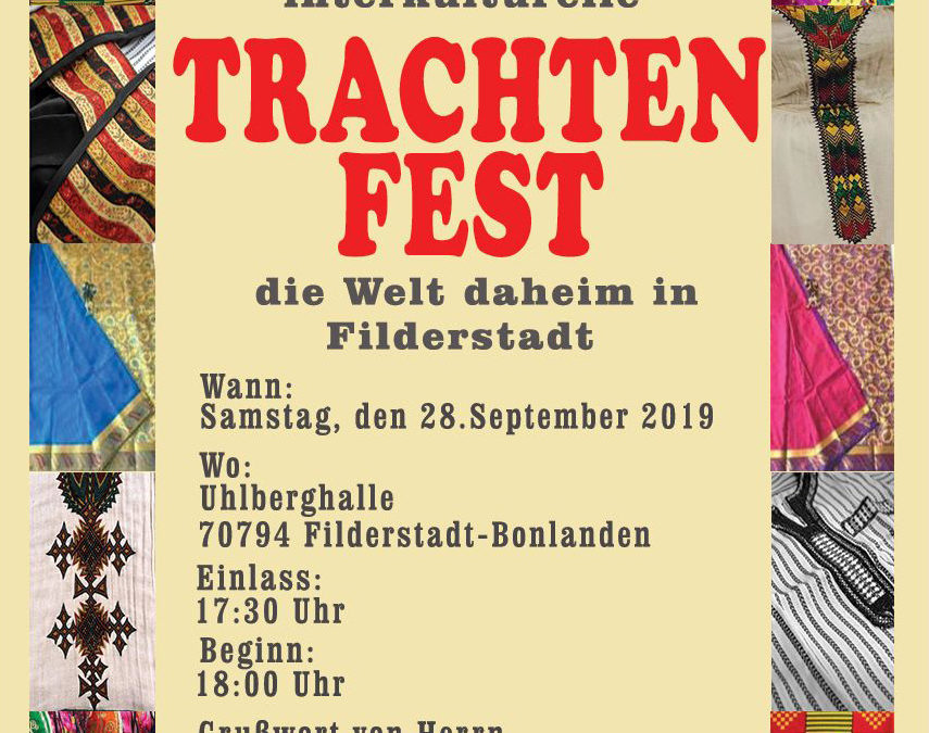 Trachtenfest – Die Welt daheim in Filderstadt am 28. September 2019